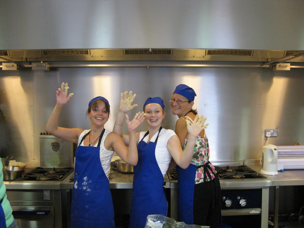 Team building with cookery